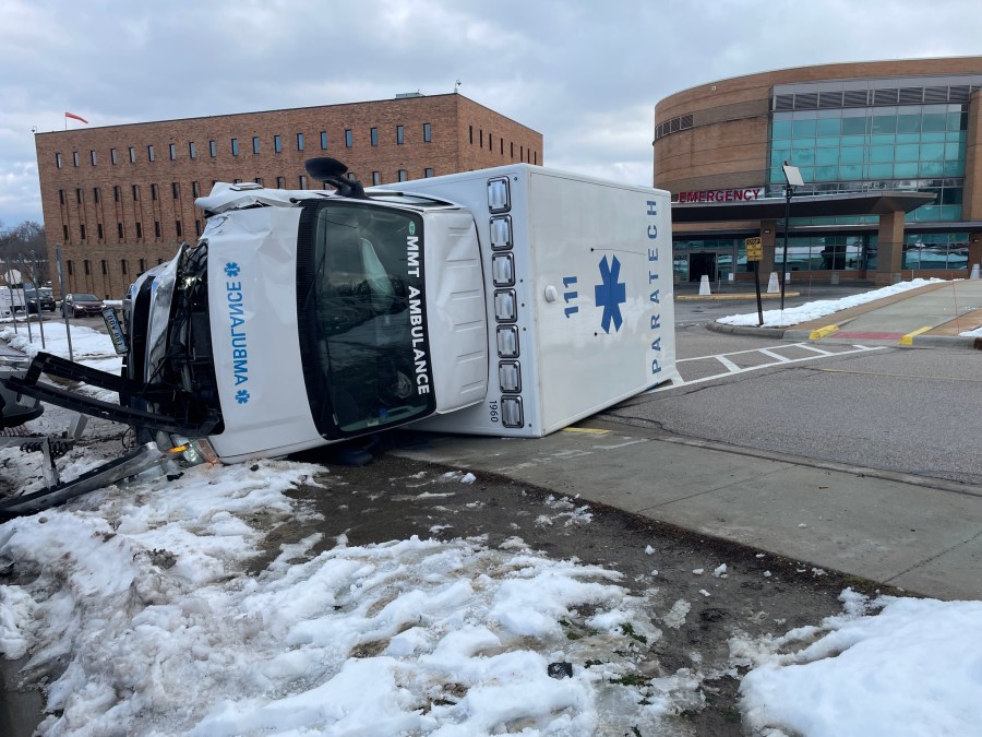 police:-cleveland-man-steals-ambulance-at-marymount-hospital,-causes-rollover-crash