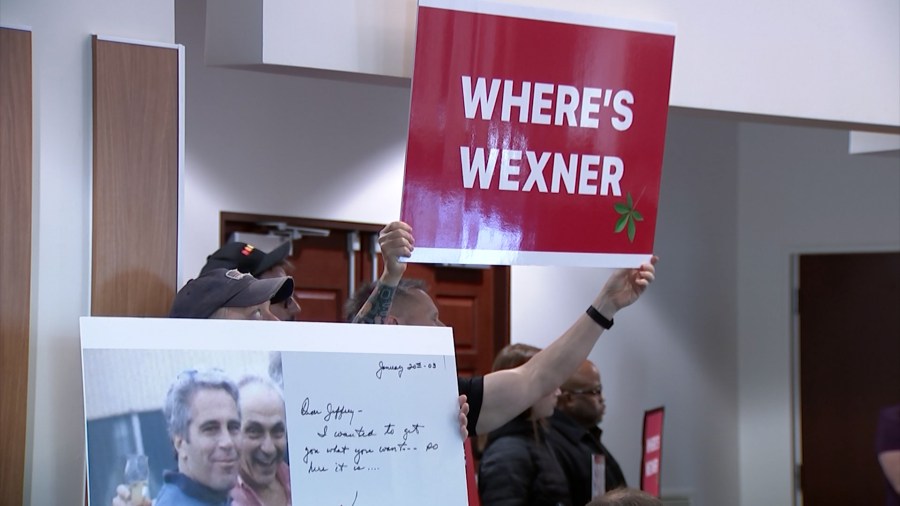 strauss-survivors-protest-outside-osu-board-of-trustees-meeting