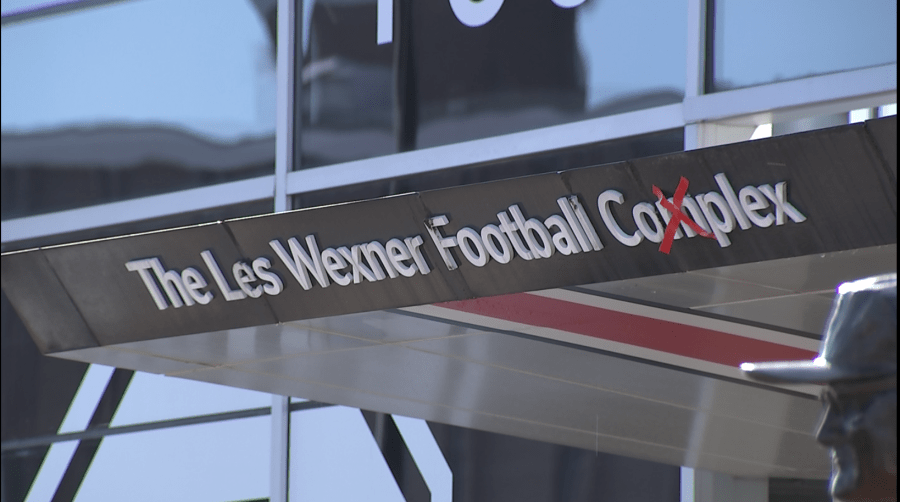 survivors-of-osu-doctor’s-sex-abuse-protest-les-wexner’s-name-on-university-building