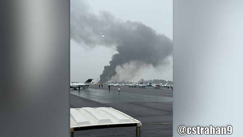 business-jet-crashes-at-north-carolina-airport;-local-sheriff-confirms-fatalities