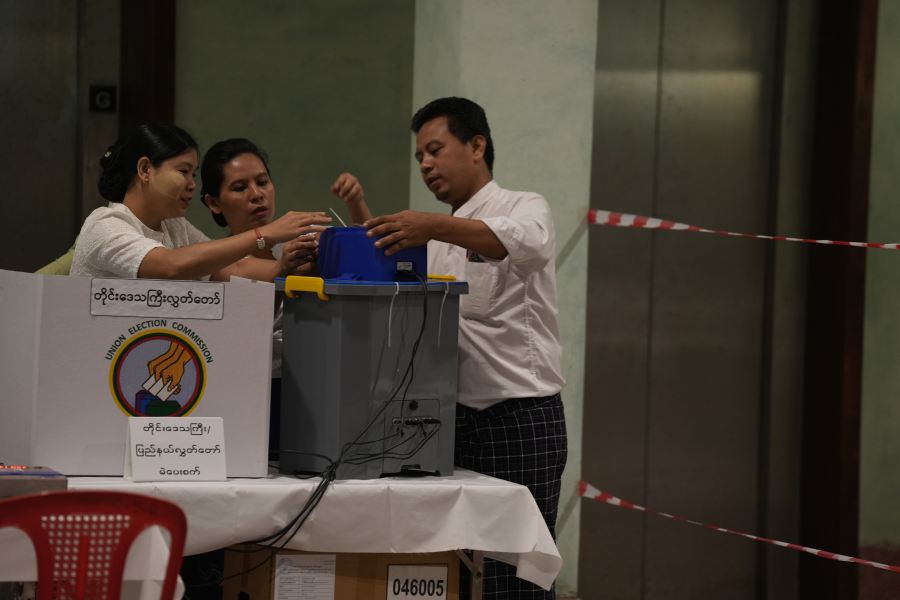 polls-open-for-military-ruled-myanmar’s-first-election-in-5-years