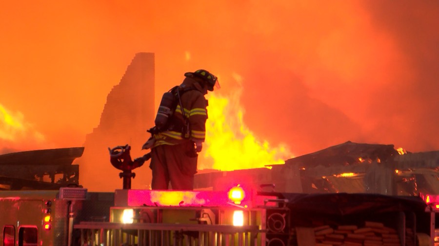 major-fire-erupts-in-corry-deeming-local-manufacturing-business-a-total-loss