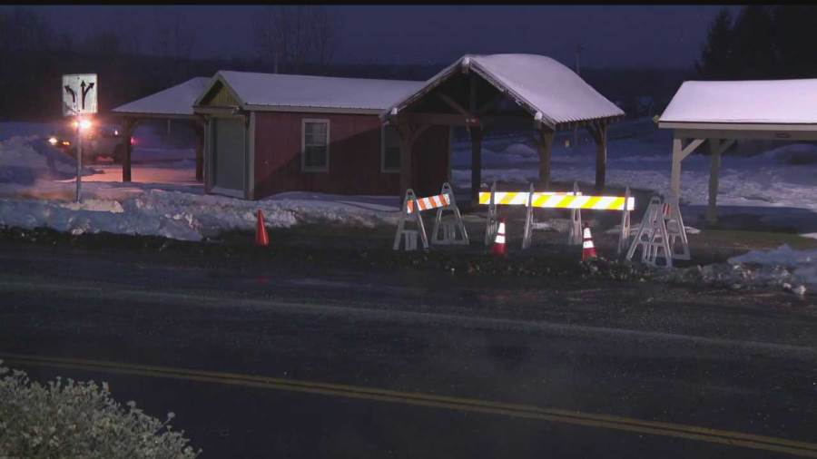 water-line-break-closes-part-of-road-in-canfield