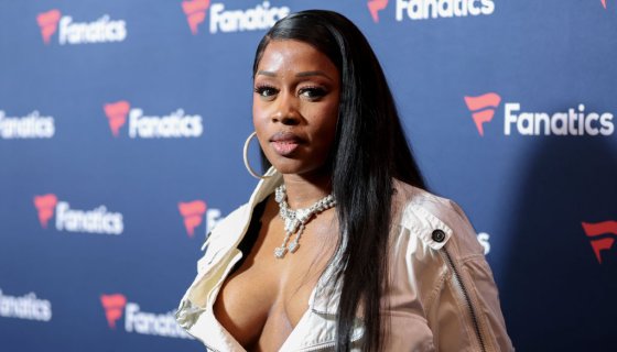 remy-ma-brings-the-heat-rocking-a-red-bikini-&-fur-coat-during-winter-storm