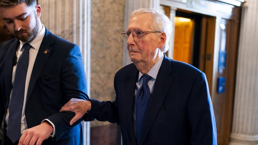 mcconnell-hospitalized-for-flu-like-symptoms,-spokesperson-says