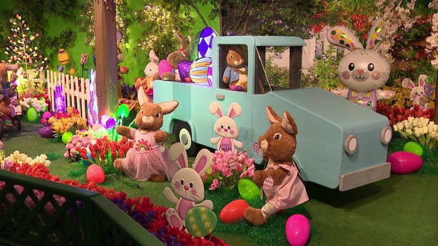 easter-bunny-lane-open-at-kraynak’s-in-hermitage