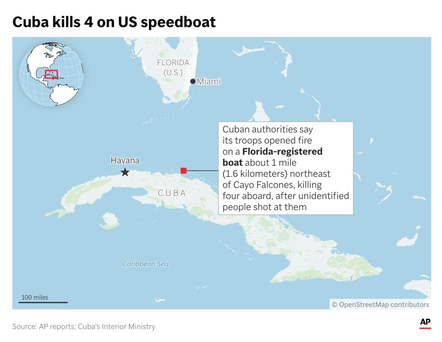 cuba-says-4-killed-in-speedboat-shooting-were-attempting-to-infiltrate-the-country