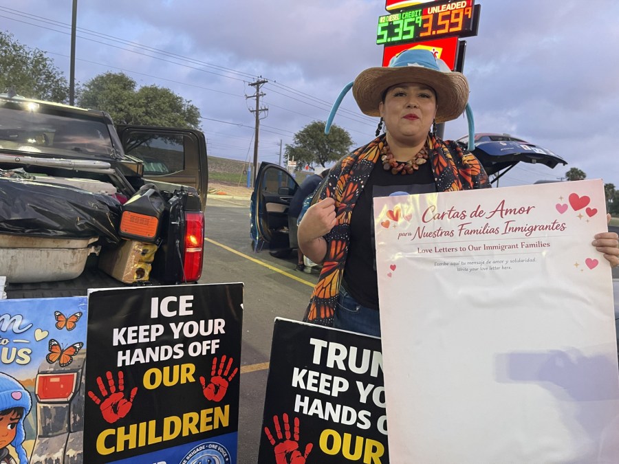 advocates-caravan-to-protest-conditions-at-dilley-detention-center