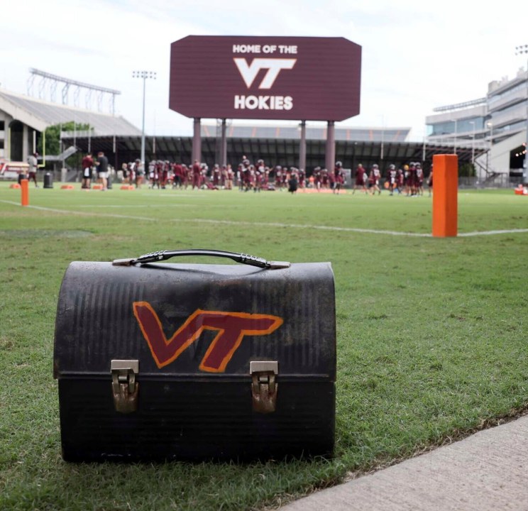 skydiver-gets-rescued-after-crashing-into-scoreboard-before-virginia-tech-spring-game