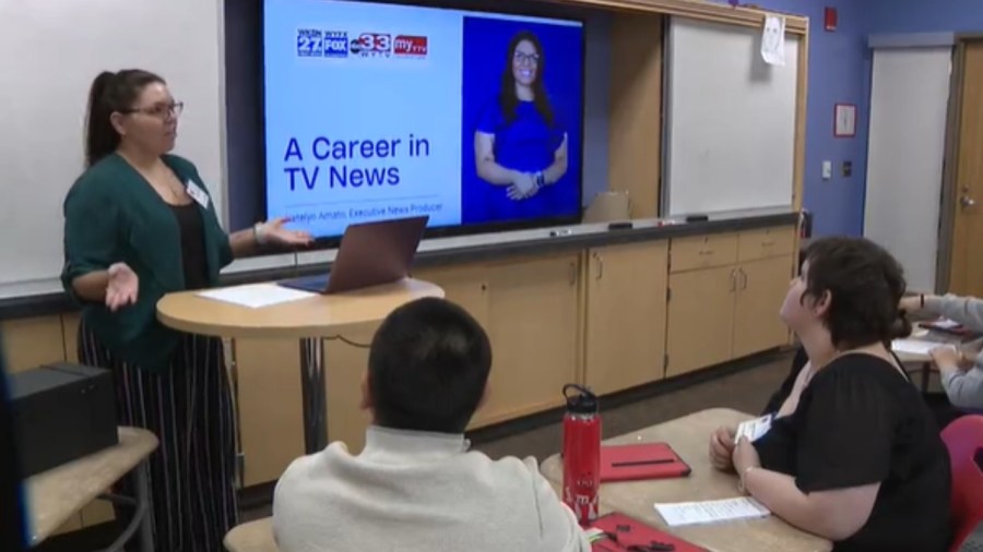 career-day-includes-talk-from-wkbn-producer-among-other-career-professionals