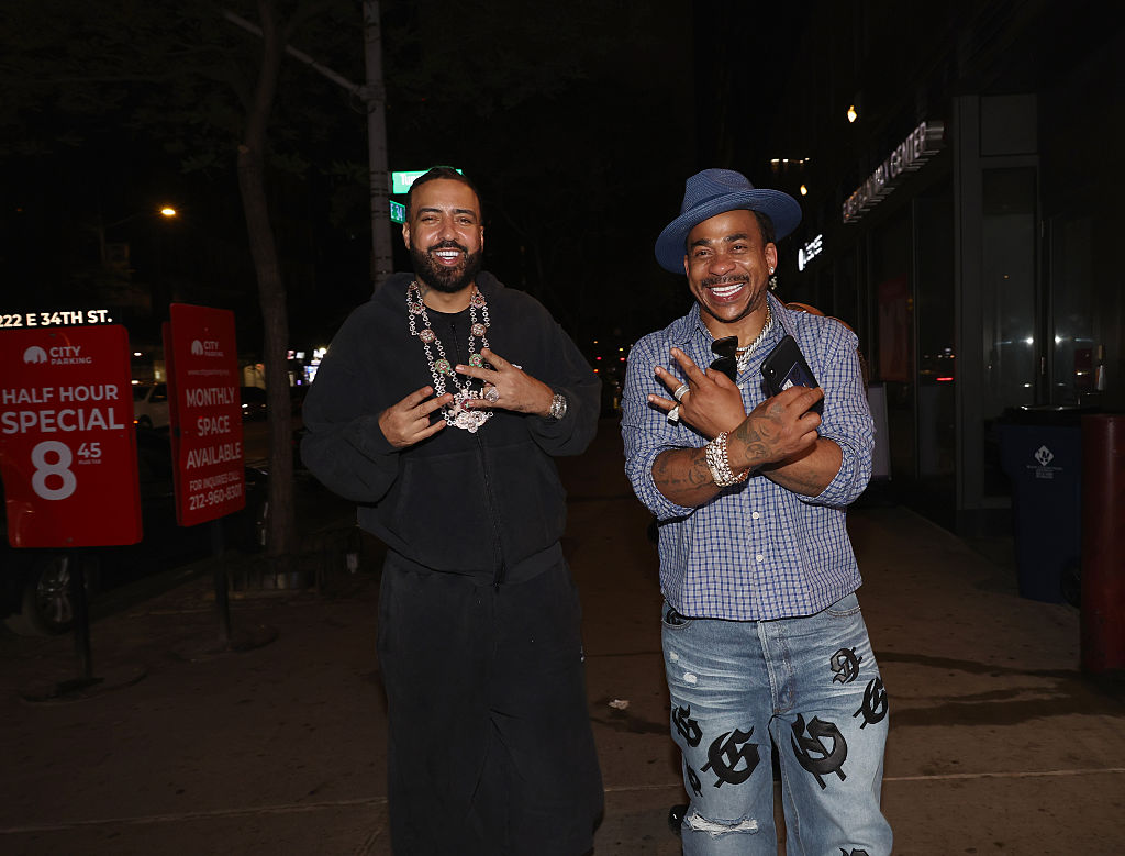 French Montana & Max B Sighting In New York City