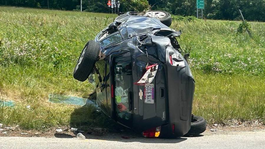 car-rolls-over-near-youngstown-entrance-ramp