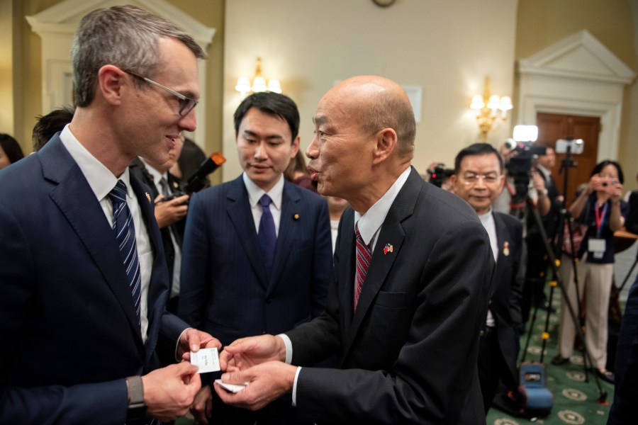 us-congress-welcomes-taiwan’s-parliamentary-leader-to-washington,-affirms-support-for-the-island