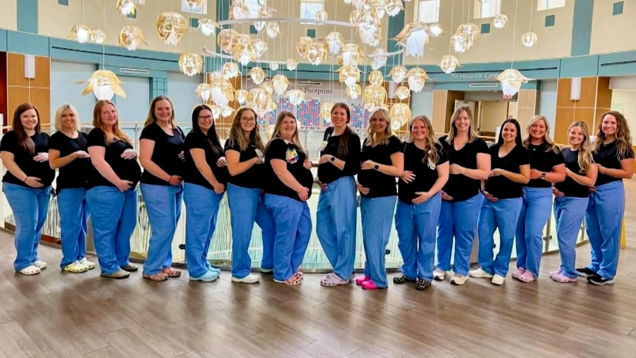 hospital-experiencing-baby-boom-with-17-nurses-expecting