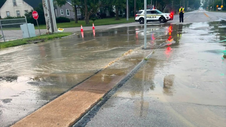 water-main-break-closes-road-in-champion