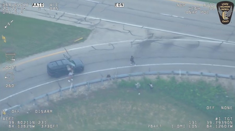 7-teens-arrested-in-dayton-after-22-minute-chase;-3-adults-arrested,-multiple-firearms-recovered