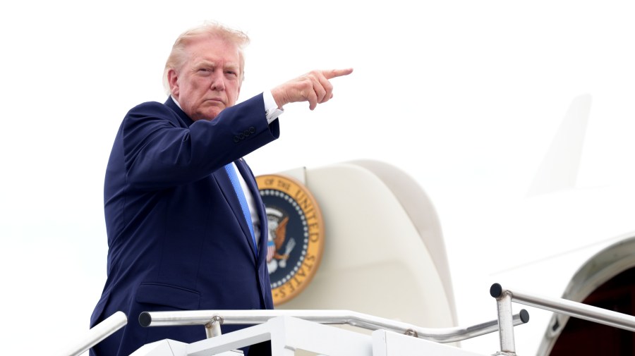 trump-on-undisclosed-plan-to-use-decoy-plane:-‘it’s-up-to-secret-service-and-military’