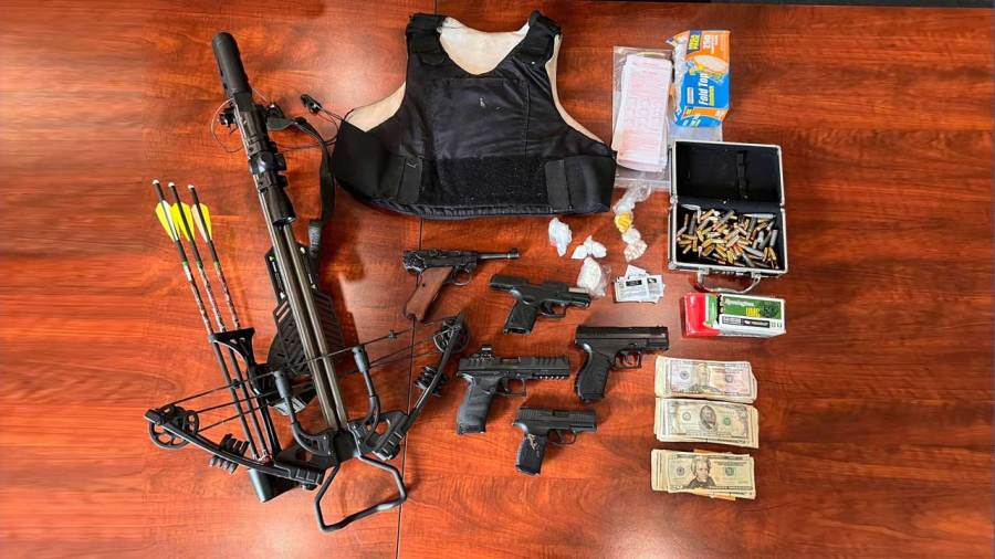 crossbow,-firearms-seized-during-warrant-in-warren-for-suspected-drug-activity