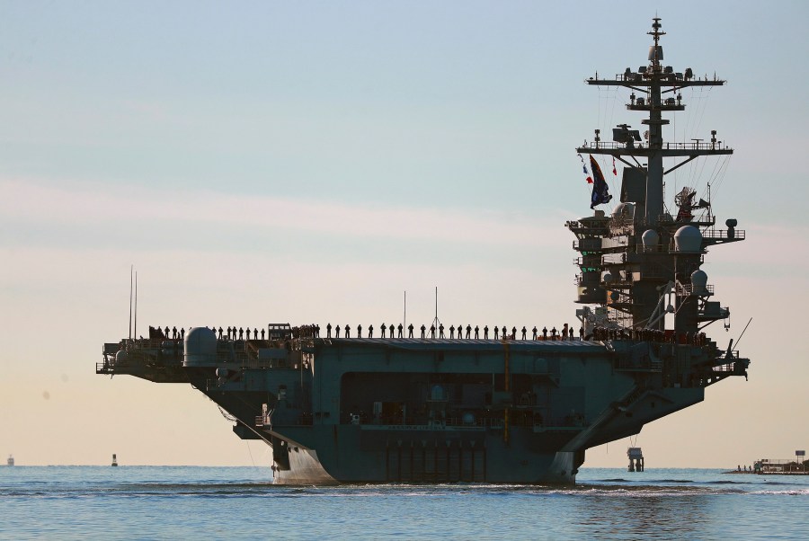 trump-says-uss-lincoln’s-record-time-at-sea-during-iran-operations-‘not-nearly-long-enough’