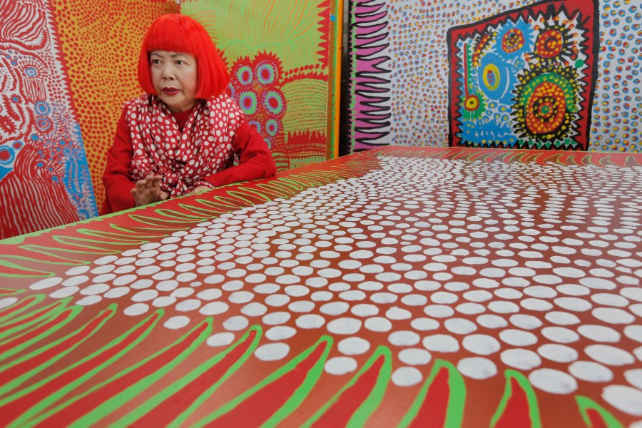 japanese-artist-yayoi-kusama,-who-splashed-polka-dots-across-the-art-world,-dies-at-97-in-tokyo