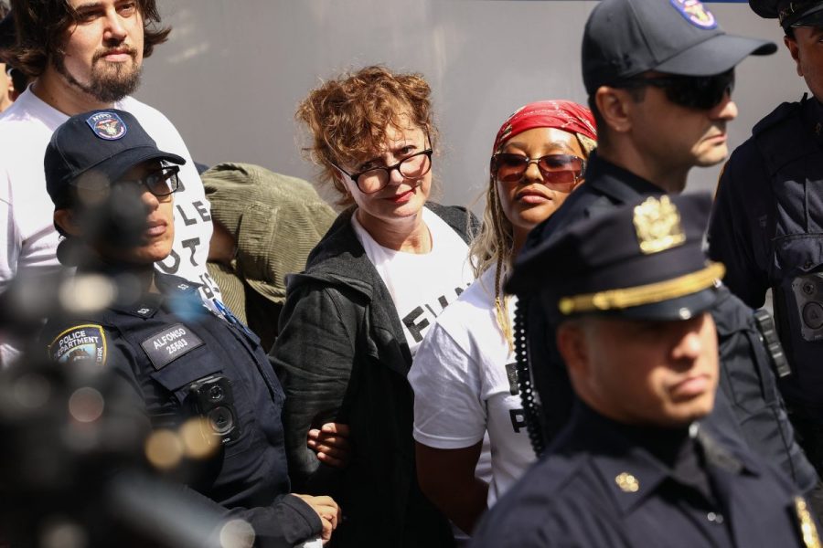susan-sarandon,-hannah-einbinder-among-celebrities-arrested-outside-un.-headquarters