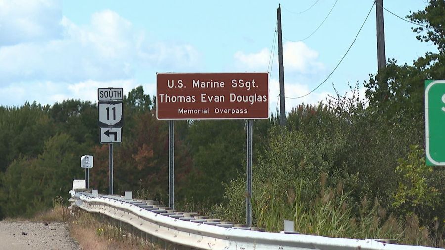 new-memorial-overpass-honors-local-marine-veteran