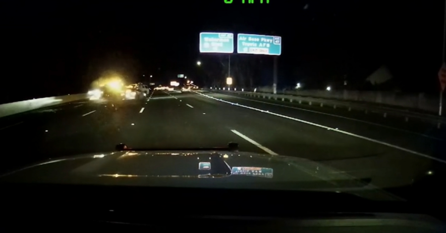 sleeping-tesla-driver-crashes-into-highway-patrol,-seriously-injuring-2-officers
